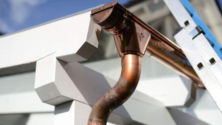 Make your property stand out with copper gutters. Contact for gutter installation in Jacksonville